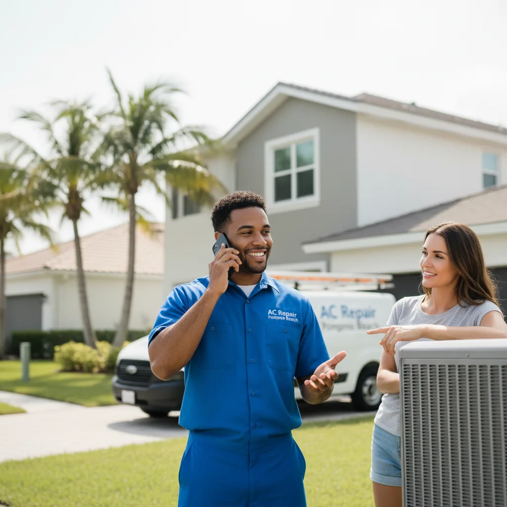 AC Repair Pompano Beach customer support in La Harpe